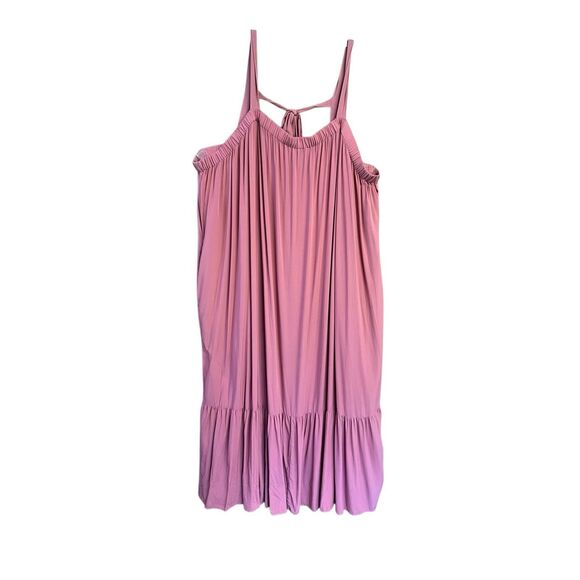 Old Navy Tea Rose Midi/Maxi Sundress Sz 3X NWT - Picture 1 of 7